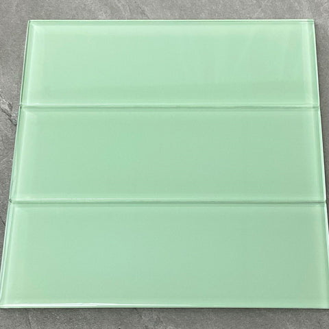 4 x 12 Glass Subway Wall Tiles